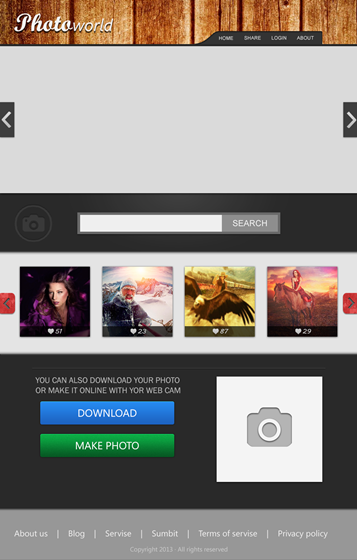 Web design: My works