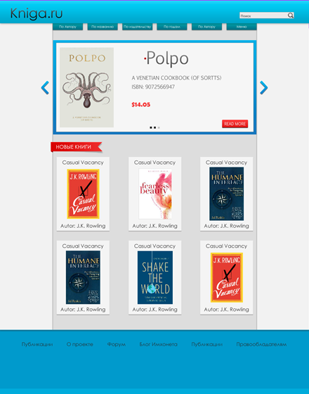 Web design: My works